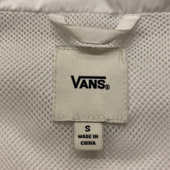 Vans Anorak Crop Nylon Ladies 3/4 Zip long sleeve top Womens S - Picture 3 of 15